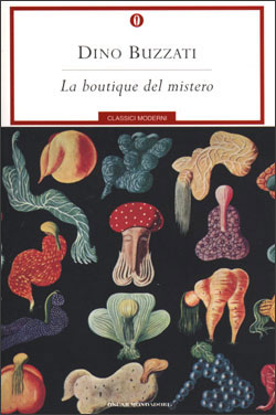 Изображение книги La boutique del mistero Dino Buzzati.