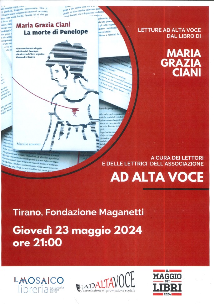 Letture Ad Alta Voce dal libro La morte di Penelope