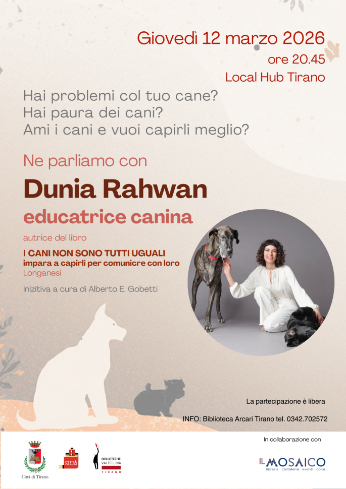 INCONTRO CON L'AUTRICE DUNIA RAHWAN