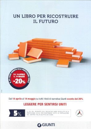 PROMO GIUNTI: -20% FINO AL 14 MAGGIO