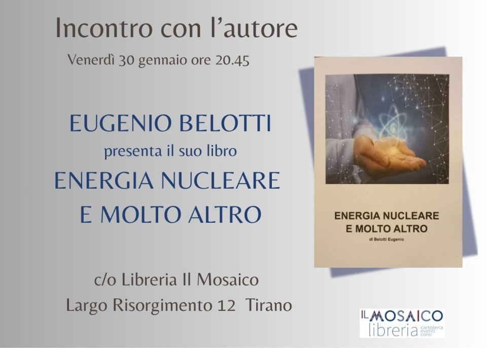 Incontro con l'autore Eugenio Belotti
