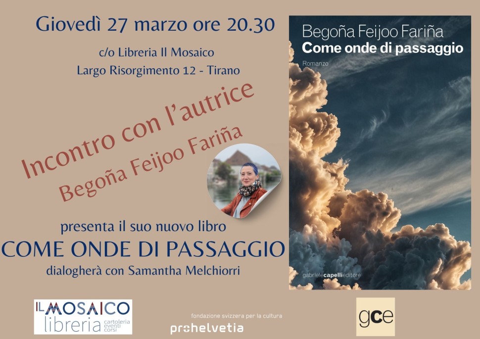 Incontro con l'autrice di "Come onde di passaggio"
