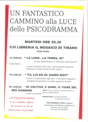 UN FANTASTICO CAMMINO ALLA LUCE DELLO PSICODRAMMA