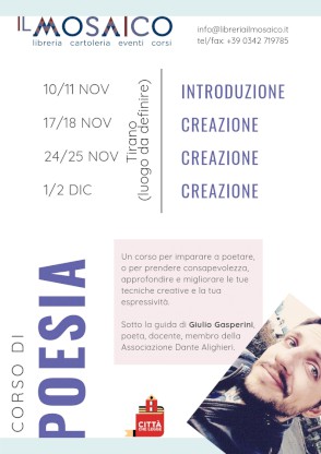 CORSO DI POESIA