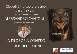 Incontro con l'autore Alessandro Cantoni
