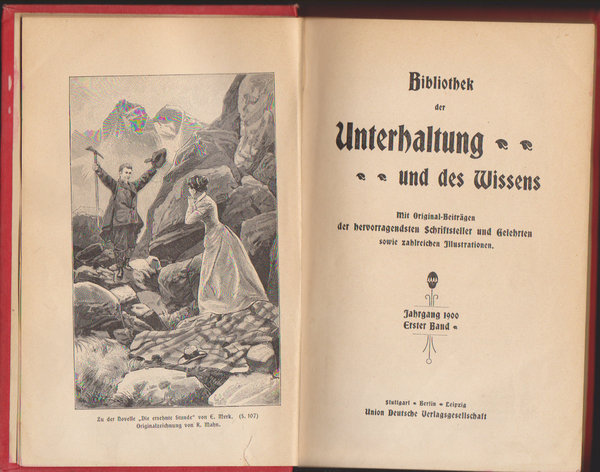 Bibliothek der Unterhaltung und des Wissens. Band 1. Jahrgang 1900.