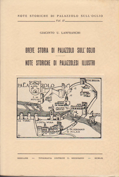 Breve storia di Palazzolo sull'Oglio. Note storiche di palazzolesi illustri.