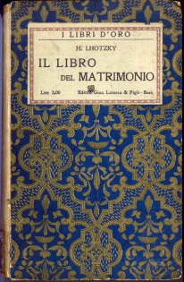 IL LIBRO DEL MATRIMONIO