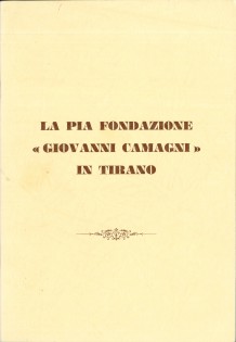 LA PIA FONDAZIONE GIOVANNI CAMAGNI