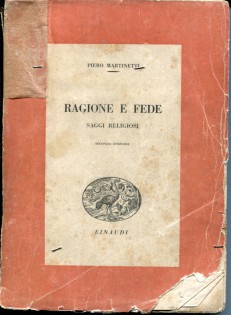 RAGIONE E FEDE SAGGI RELIGIOSI