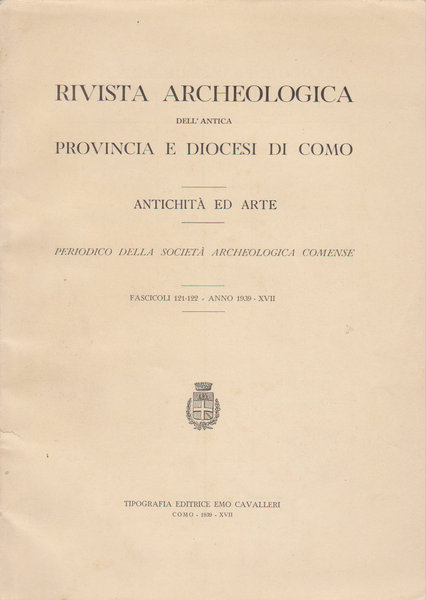 Rivista archeologica dell'antica provincia e diocesi di Como. Antichità ed arte.