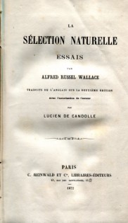 La sélection naturelle
