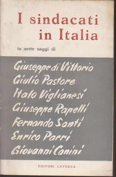 I sindacati in Italia
