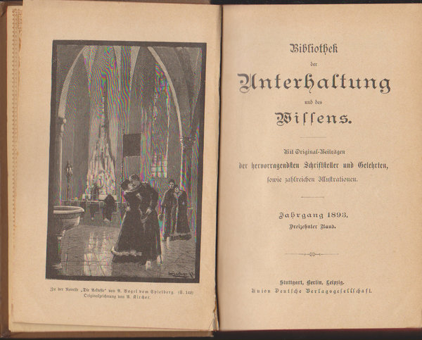 Bibliothek der Unterhaltung und des Wissens. Jahrgang 1893.