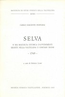 SELVA O SIA RACCOLTA ISTORICA D'AVVENIME