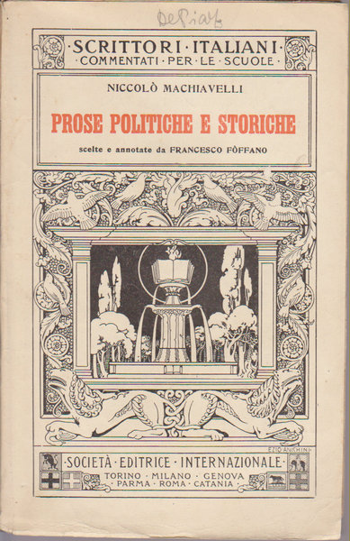 Prose politiche e storiche scelte e annotate da Francesco Fòffano