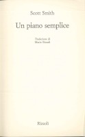 UN PIANO SEMPLICE